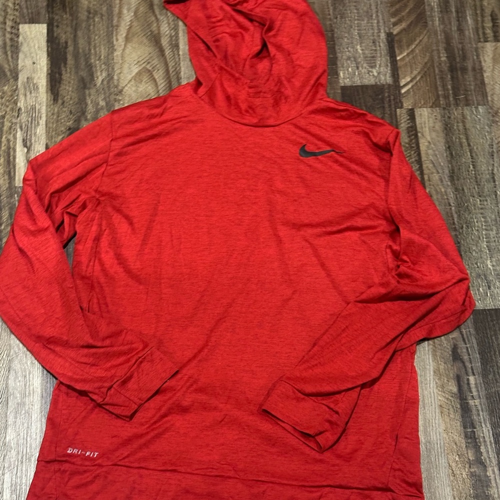 Nike Red Performance Hoodie
